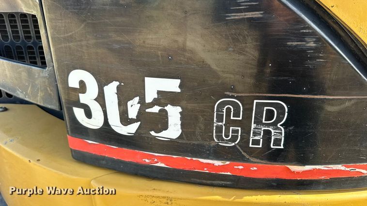 image for item EN0699 2002 Caterpillar 305 CR mini excavator