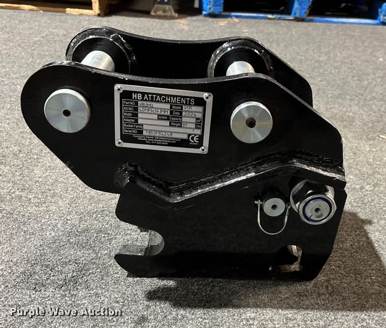 image for item EN5760 HB Attachments SY35 quick coupler