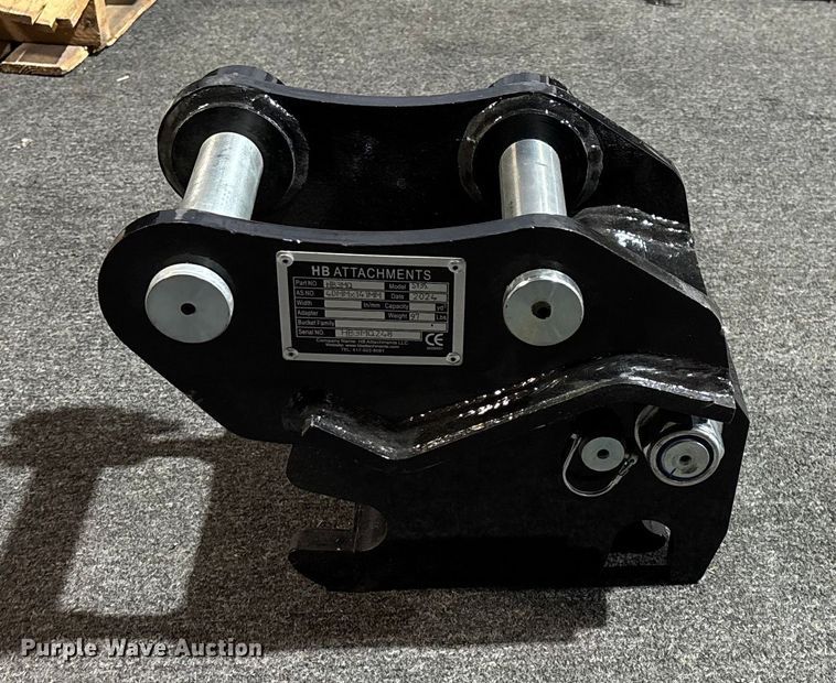 image for item EN5760 HB Attachments SY35 quick coupler