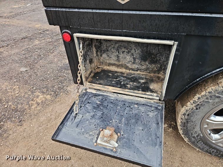 image for item EO4745 2018 RAM 3500 Crew Cab flatbed pickup truck