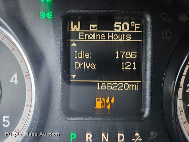 image for item EO4745 2018 RAM 3500 Crew Cab flatbed pickup truck