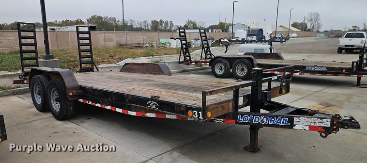 image for item EO4750 2017 Load Trail equipment trailer