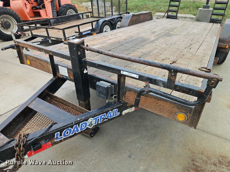image for item EO4750 2017 Load Trail equipment trailer