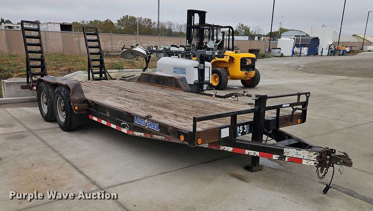 image for item EO4752 2014 Load Trail equipment trailer