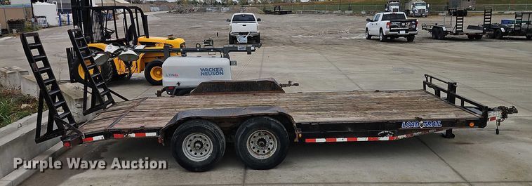 image for item EO4752 2014 Load Trail equipment trailer