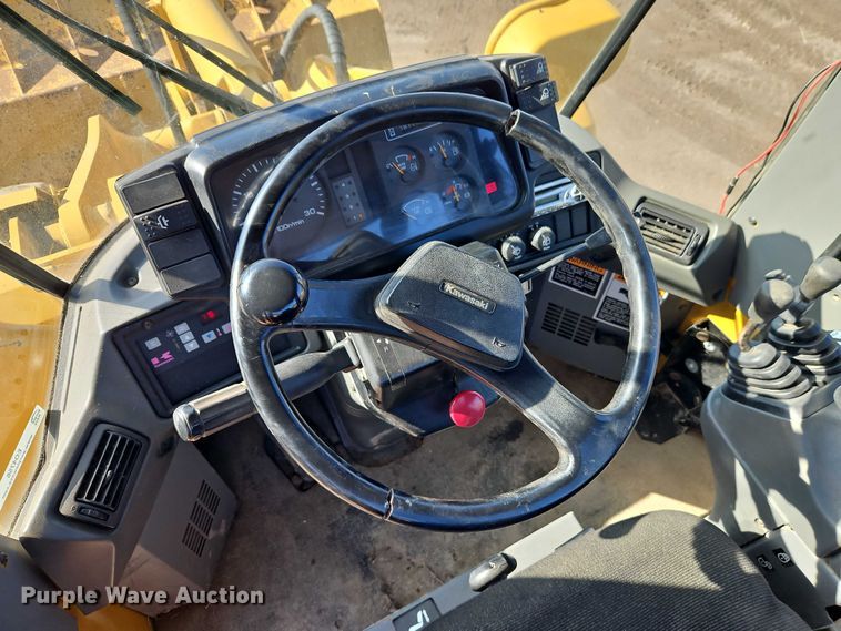 image for item EO4756 2001 Kawasaki 65 ZIV-2 wheel loader