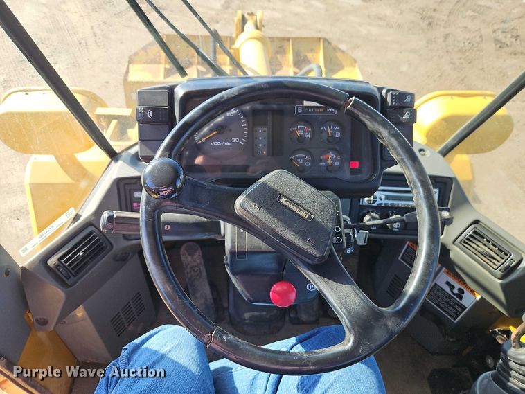 image for item EO4756 2001 Kawasaki 65 ZIV-2 wheel loader