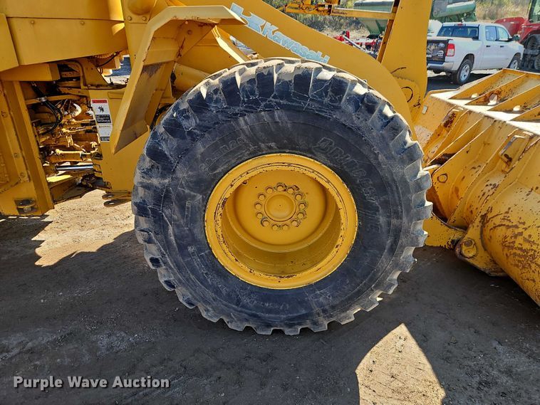 image for item EO4756 2001 Kawasaki 65 ZIV-2 wheel loader