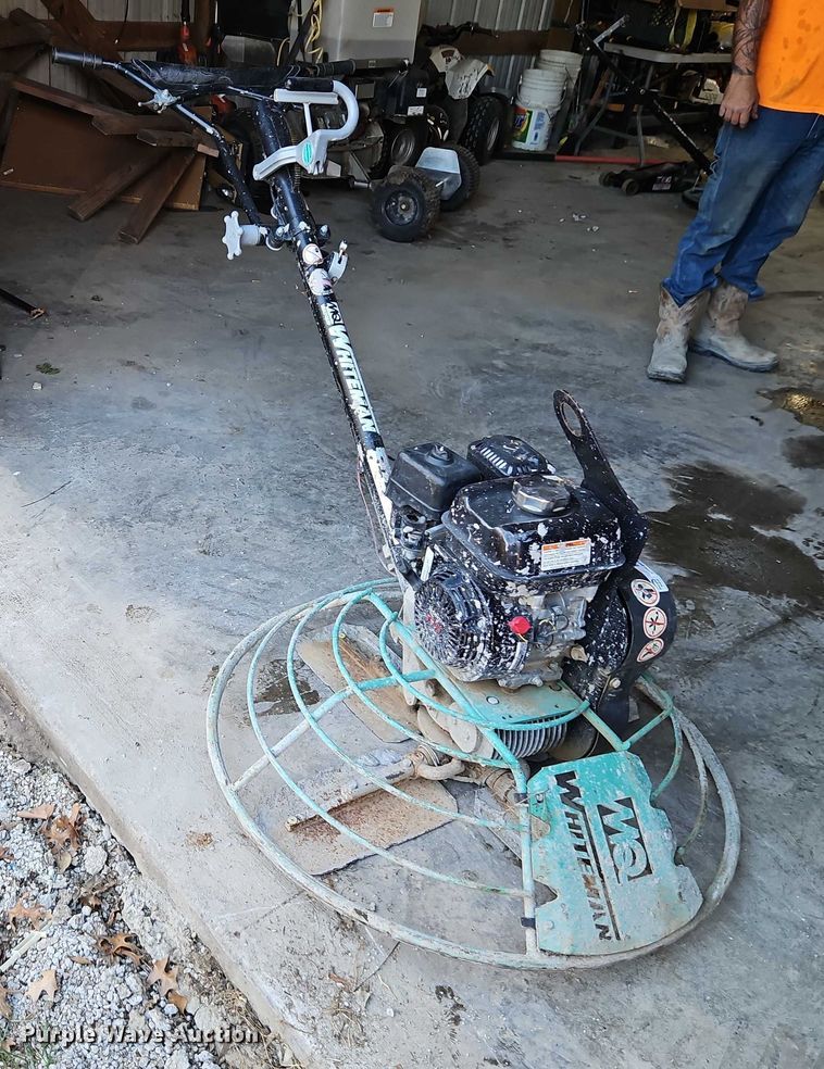 image for item EO4759 Whiteman power trowel