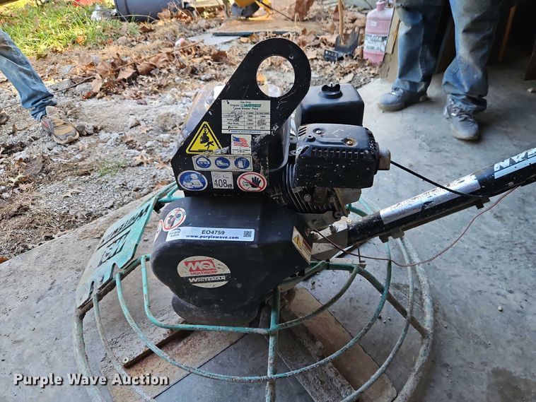 image for item EO4759 Whiteman power trowel