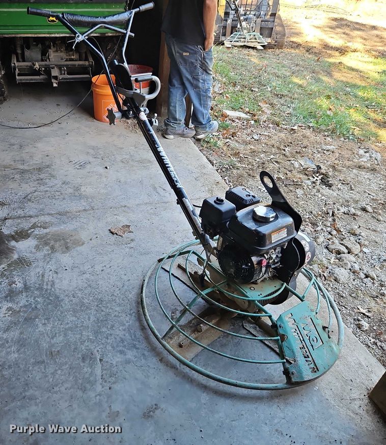 image for item EO4760 Whiteman power trowel