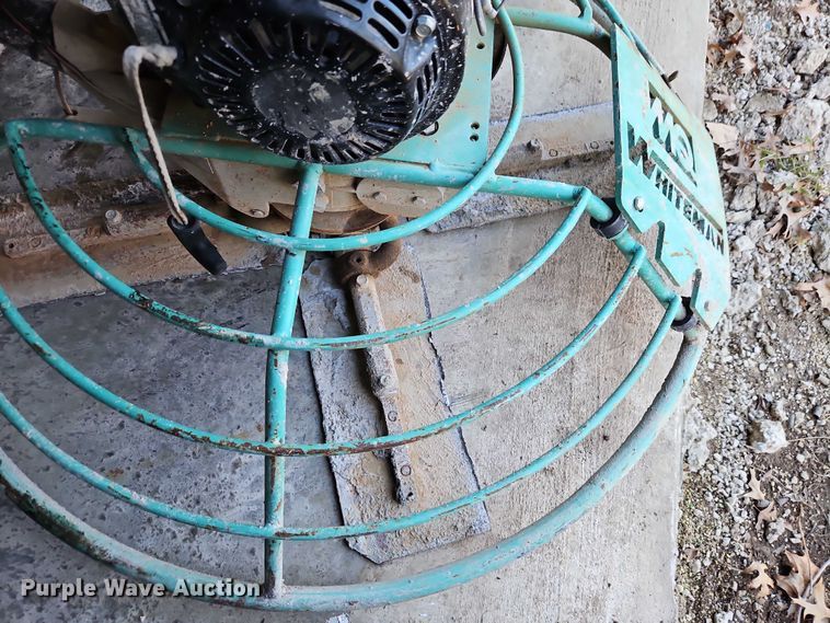 image for item EO4760 Whiteman power trowel