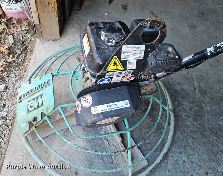 image for item EO4760 Whiteman power trowel