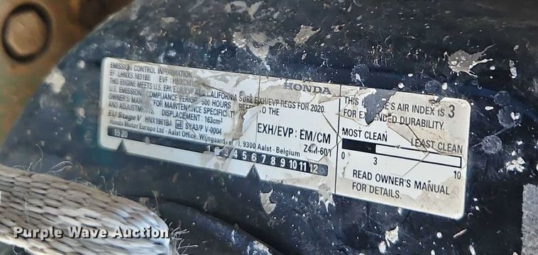 image for item EO4760 Whiteman power trowel