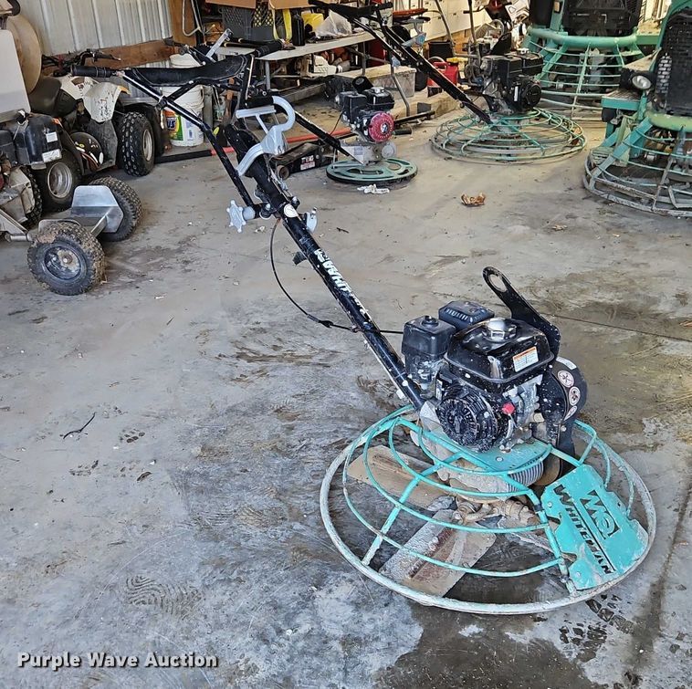 image for item EO4761 Whiteman power trowel