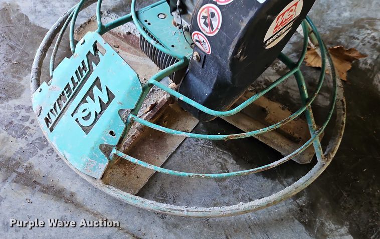 image for item EO4761 Whiteman power trowel