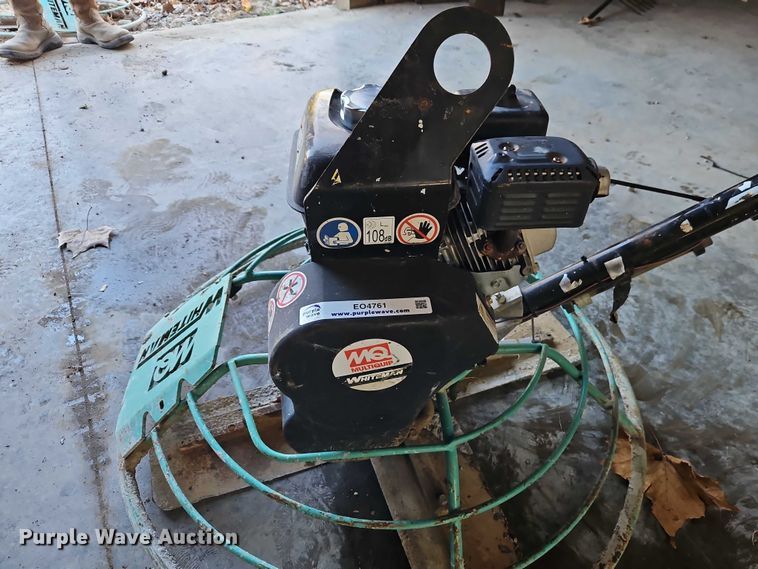 image for item EO4761 Whiteman power trowel