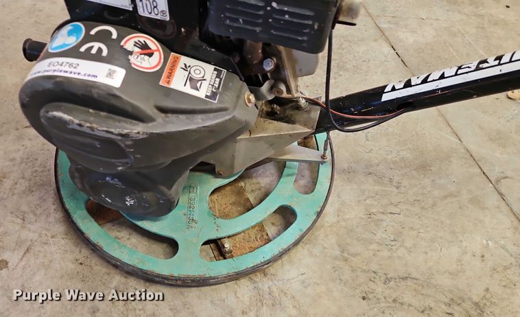 image for item EO4762 2021 Whiteman CA4HC power trowel