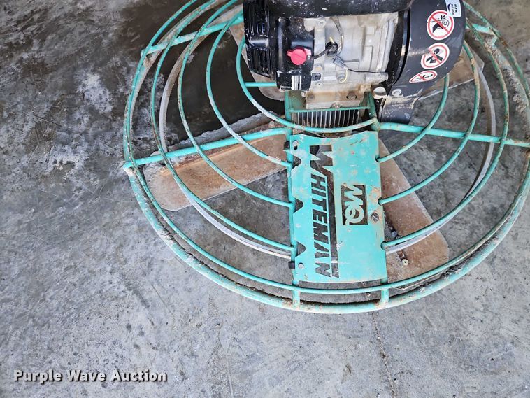 image for item EO4763 Whiteman power trowel