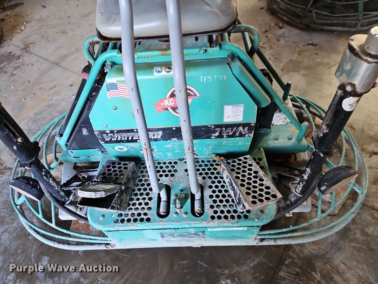 image for item EO4764 2017 Whiteman JWN24HTCSL power trowel