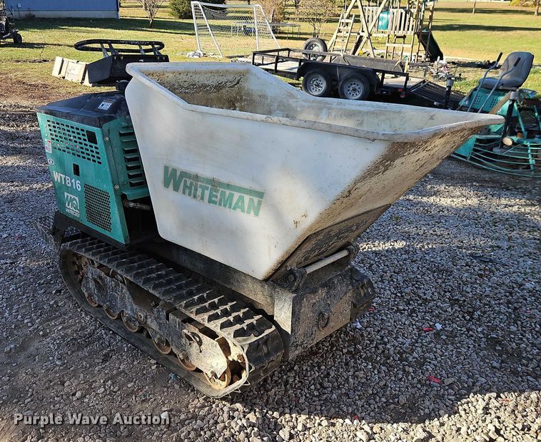 image for item EO4769 2021 Whiteman WTB16 concrete buggy