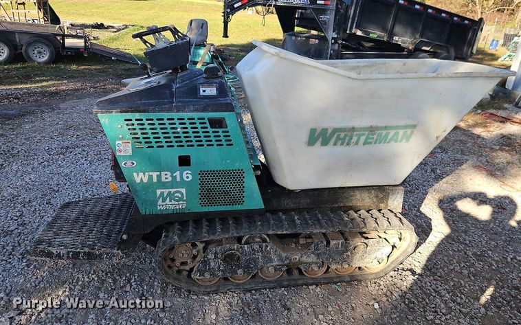 image for item EO4769 2021 Whiteman WTB16 concrete buggy