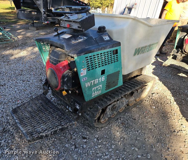 image for item EO4769 2021 Whiteman WTB16 concrete buggy