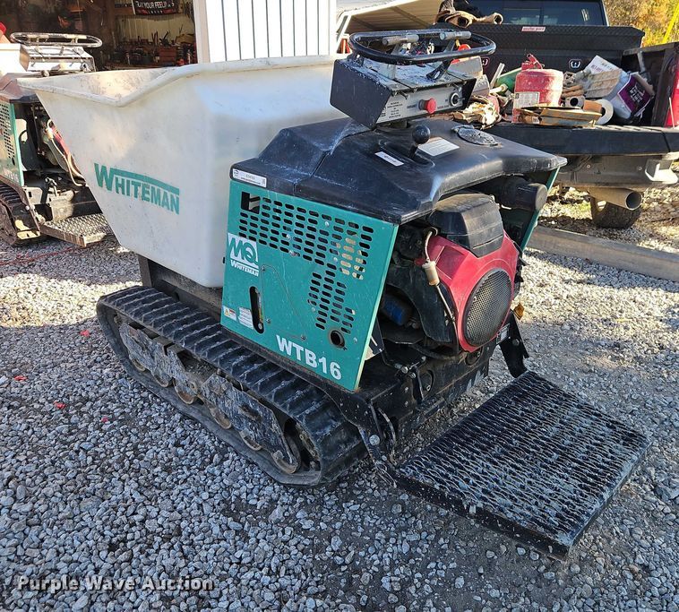 image for item EO4769 2021 Whiteman WTB16 concrete buggy