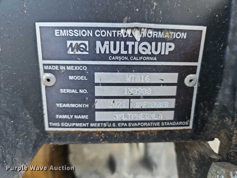 image for item EO4769 2021 Whiteman WTB16 concrete buggy