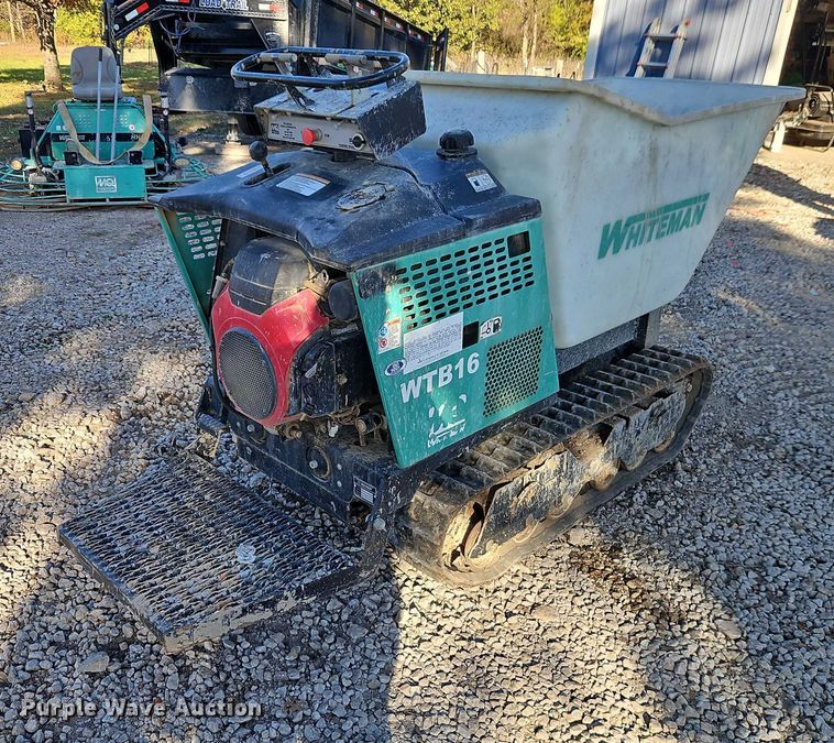 image for item EO4770 2021 Whiteman WTB16 concrete buggy