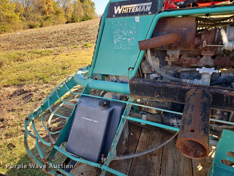 image for item EO4773 2016 Whiteman STXD6I power trowel