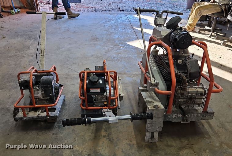 image for item EO4774 (3) Husqvarna concrete saws