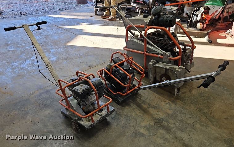 image for item EO4774 (3) Husqvarna concrete saws