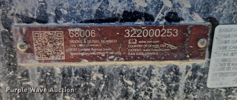 image for item EO4785 Toro 68006 concrete mixer