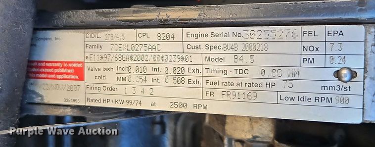 image for item EO4786 2008 JLG SkyTrak 6042 telehandler