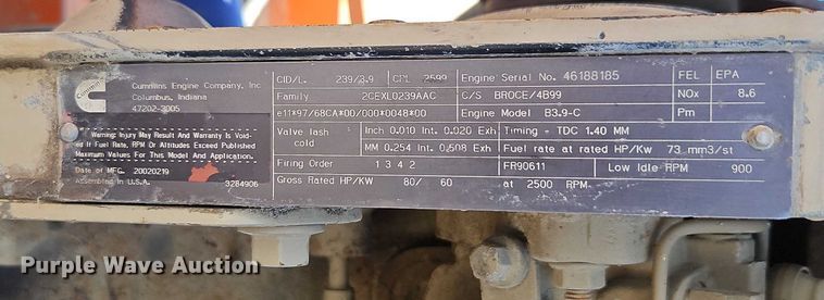 image for item EO4797 2002 Broce RC 350 broom