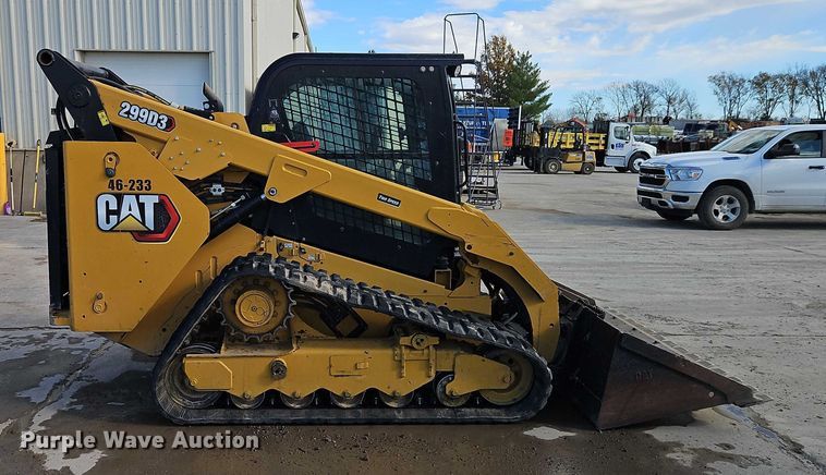 image for item EO4798 2021 Caterpillar 299D3 tracked skid steer loader