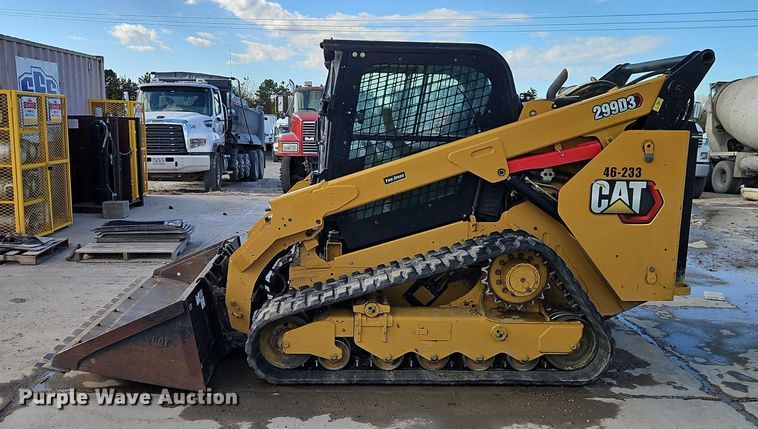 image for item EO4798 2021 Caterpillar 299D3 tracked skid steer loader