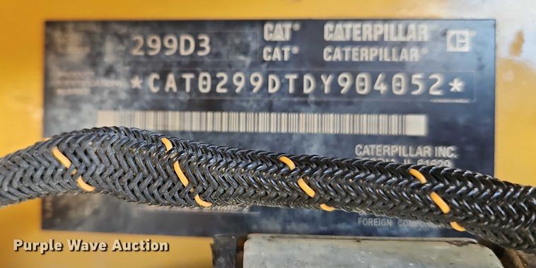 image for item EO4798 2021 Caterpillar 299D3 tracked skid steer loader