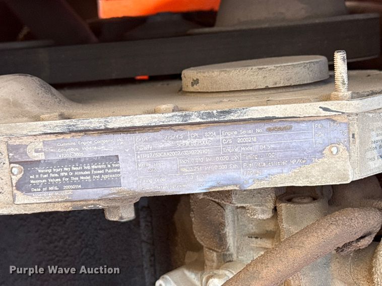 image for item EP0895 2005 Skytrak 6042 telehandler