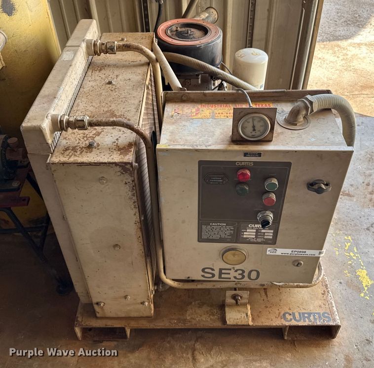 image for item EP0898 Curtis SE30 rotary screw air compressor