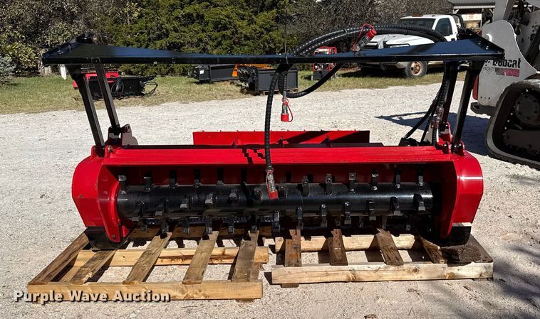 image for item EP0948 2025 GIYI skid steer mulcher