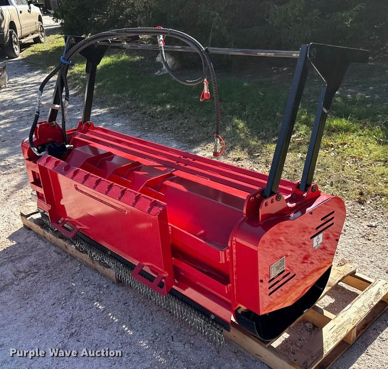 image for item EP0948 2025 GIYI skid steer mulcher