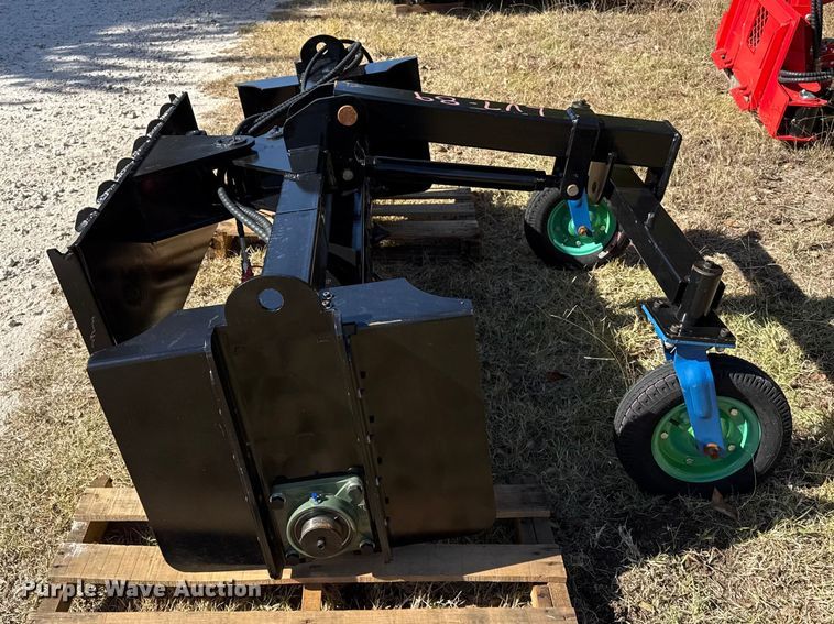 image for item EP0950 2025 GIYI GY-PR71 skid steer power rake