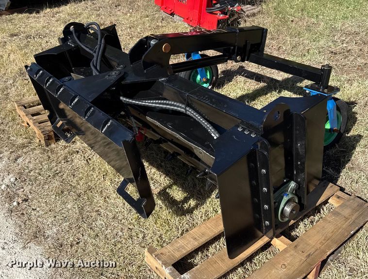 image for item EP0950 2025 GIYI GY-PR71 skid steer power rake