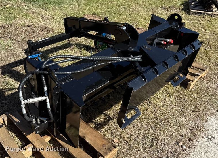 image for item EP0950 2025 GIYI GY-PR71 skid steer power rake