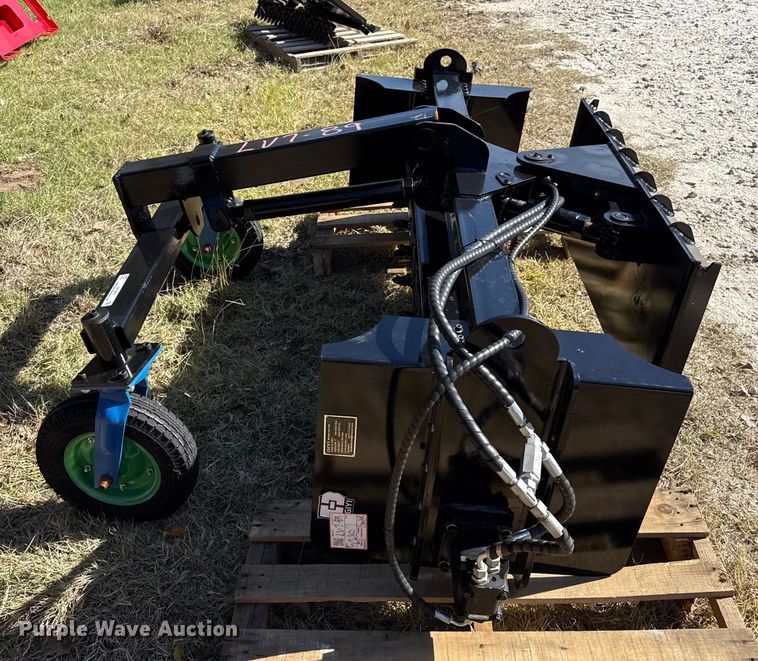 image for item EP0950 2025 GIYI GY-PR71 skid steer power rake