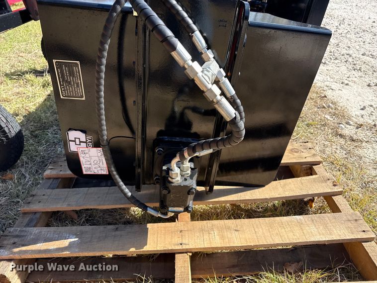 image for item EP0950 2025 GIYI GY-PR71 skid steer power rake