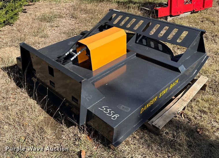 image for item EP0952 2024 Wolverine BC-13-72W skid steer rotary mower