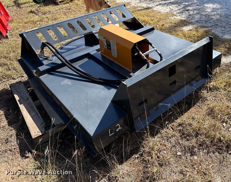 image for item EP0952 2024 Wolverine BC-13-72W skid steer rotary mower